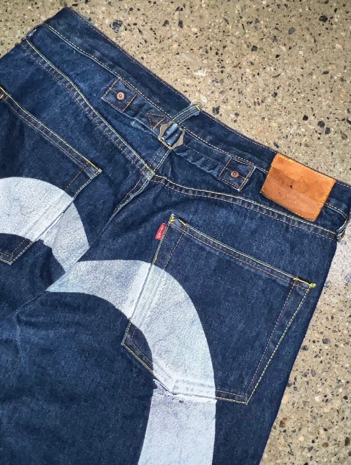 에비수 재팬 빅로고 데님 상품이미지5