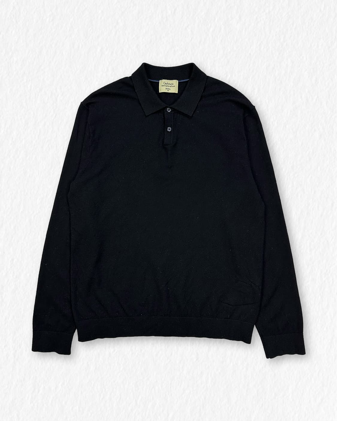 지오지아 캐시미어 블렌디드 카라 니트 상품이미지1