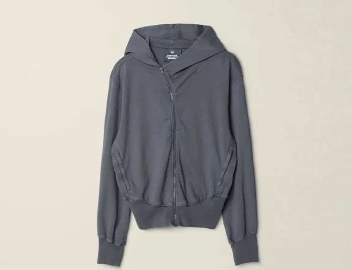 [구매]EE CURVED HOODED SWEAT ZIP JACKET 상품이미지1