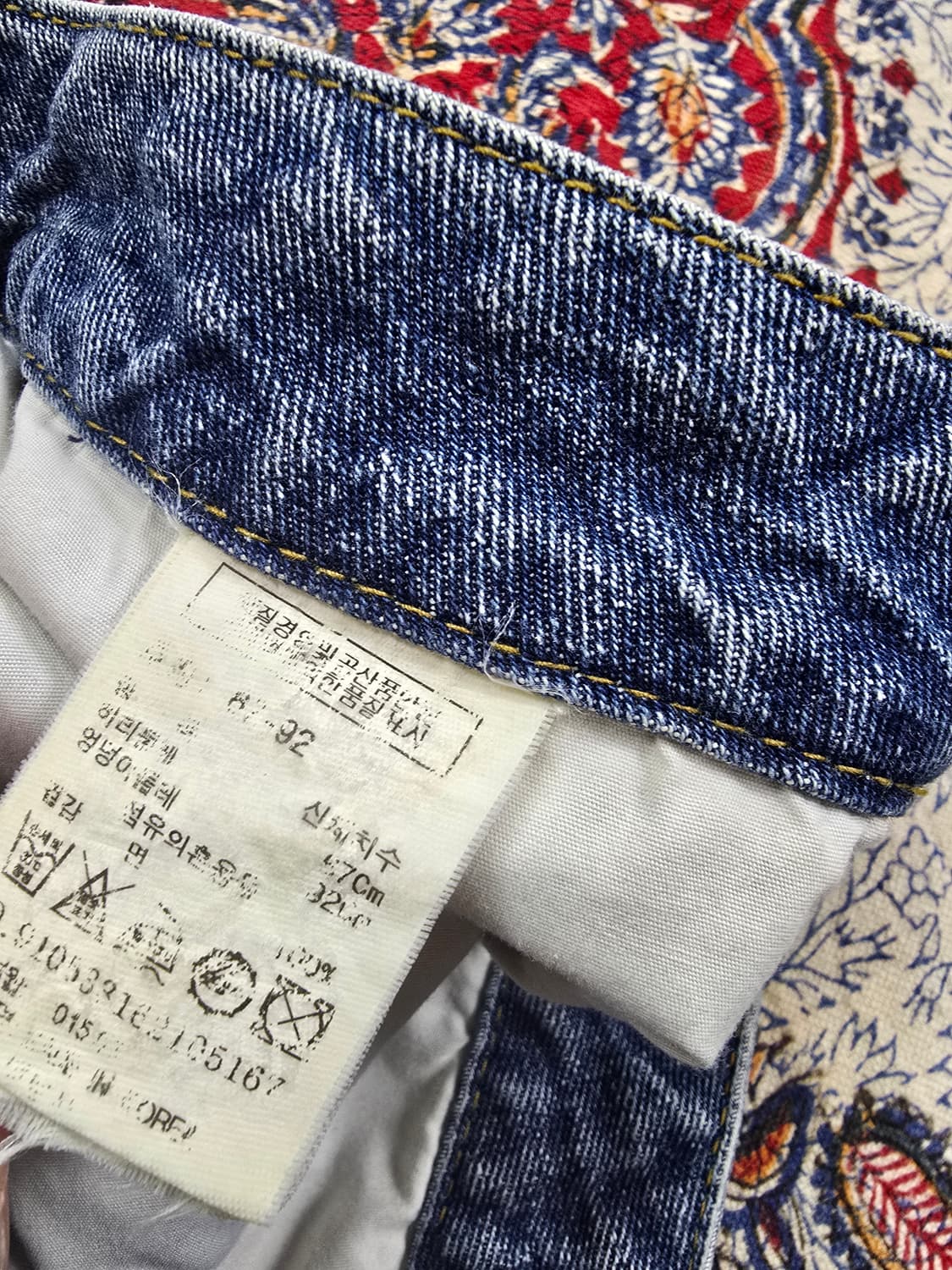 톰보이 데미지 청반바지 (1539) 상품이미지4