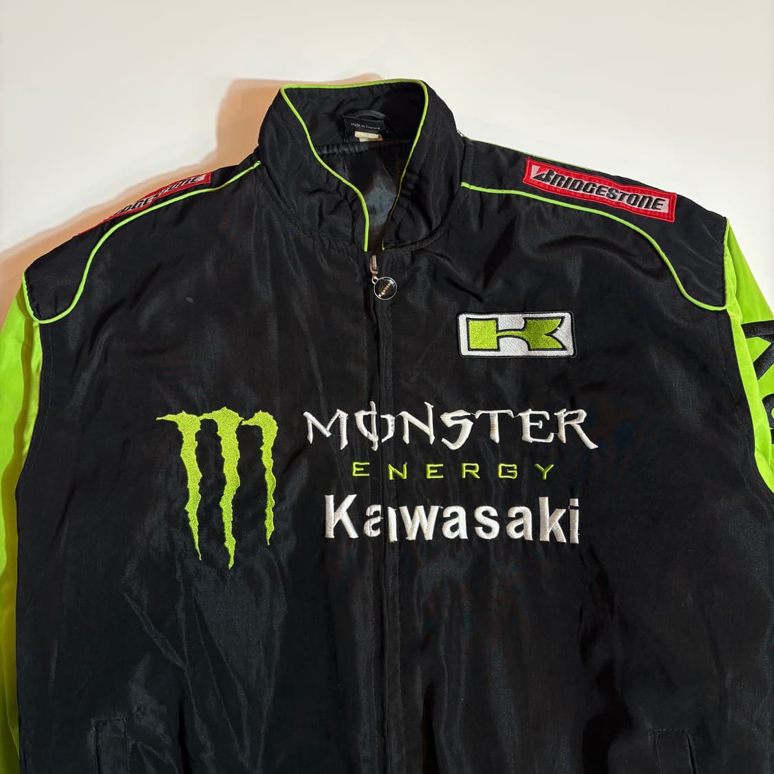 카와사키 몬스터 에너지 레이싱 점퍼 상품이미지2