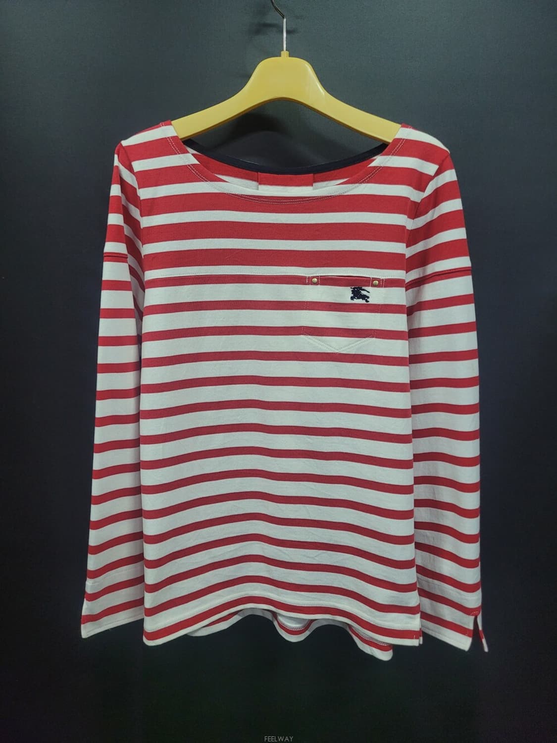 Burberry 버버리 스트라이프 자수로고 셔츠 상품이미지8