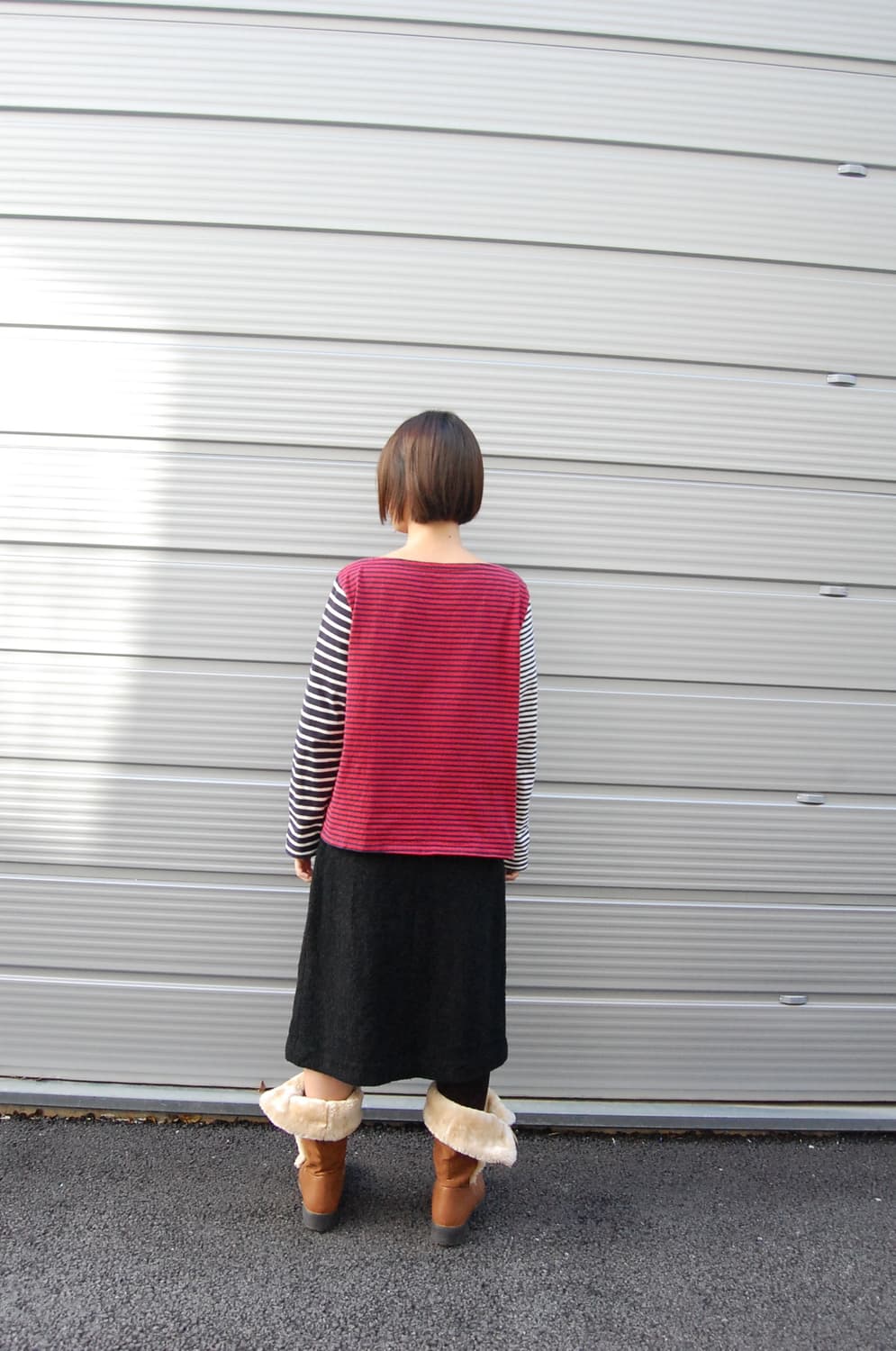 Wool pleats Skirt 상품이미지6