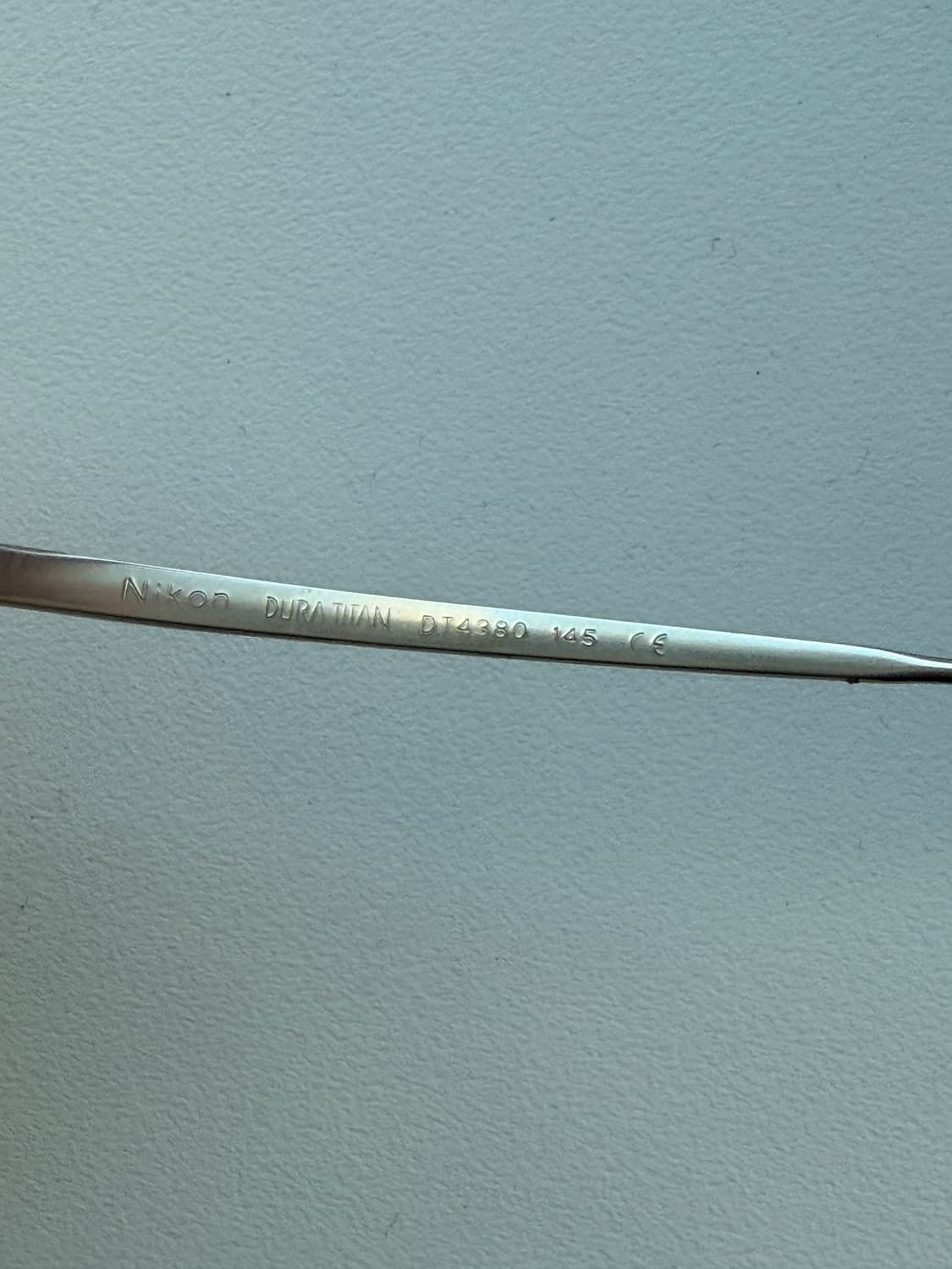 [데드스탁] 90s 니콘 Nikon 아이웨어 티타늄 골드 안경테 상품이미지6