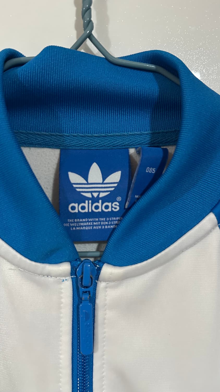 아디다스 니고베어 트랙탑 화이트블루 져지 상품이미지3
