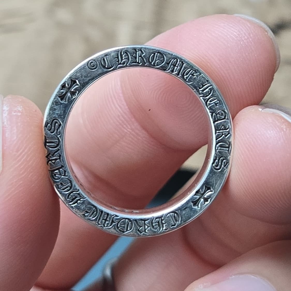 크롬하츠 포에버링 6mm 7.5 사이즈 (풀구성) 상품이미지5