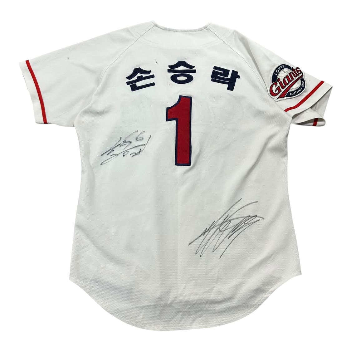 ✨ (바배) 롯데자이언츠 손승락 동료 친필싸인 야구 유니폼 상품이미지1