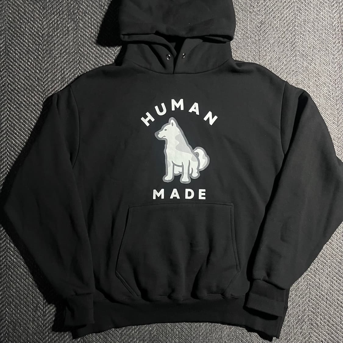 [L] HUMAN MADEst 휴먼메이드st 진돗개 후드티 상품이미지2