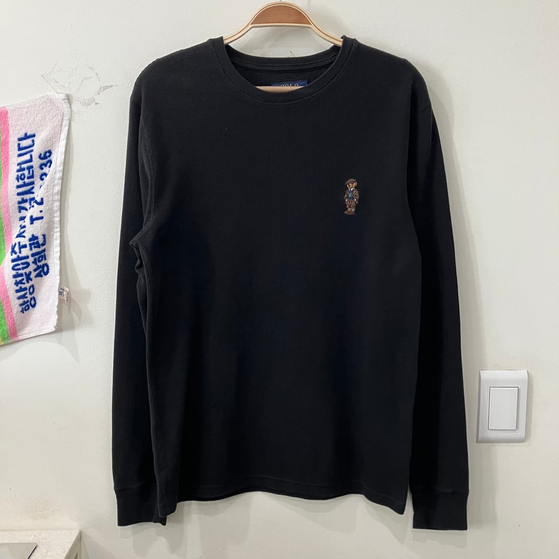 260 폴로 베어 와플 롱슬리브 상품이미지1