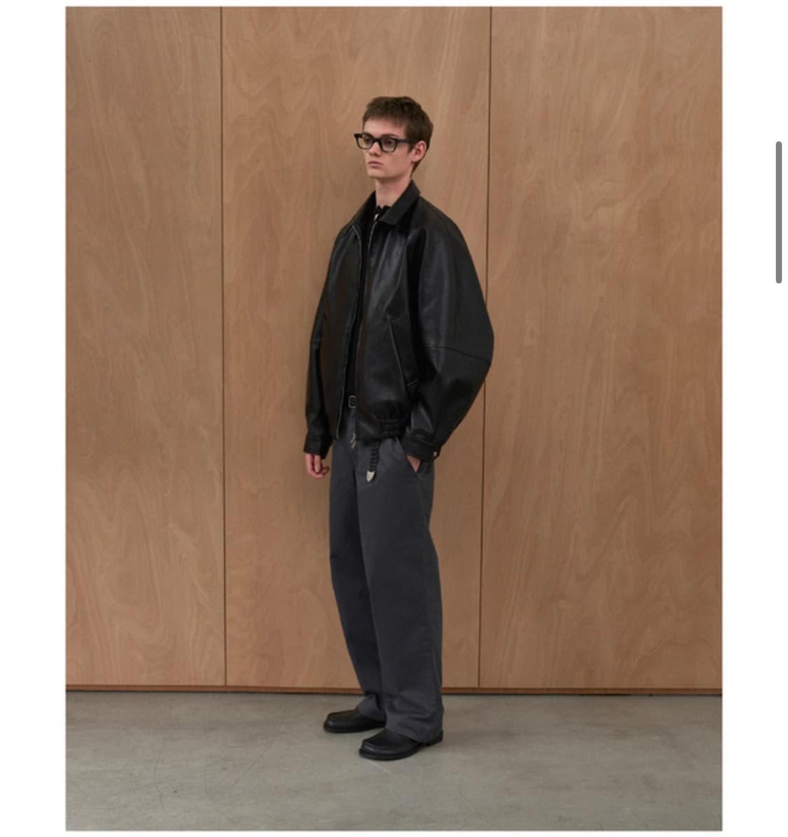 아크블루 에센셜 치노팬츠 그라파이트 XL 상품이미지5