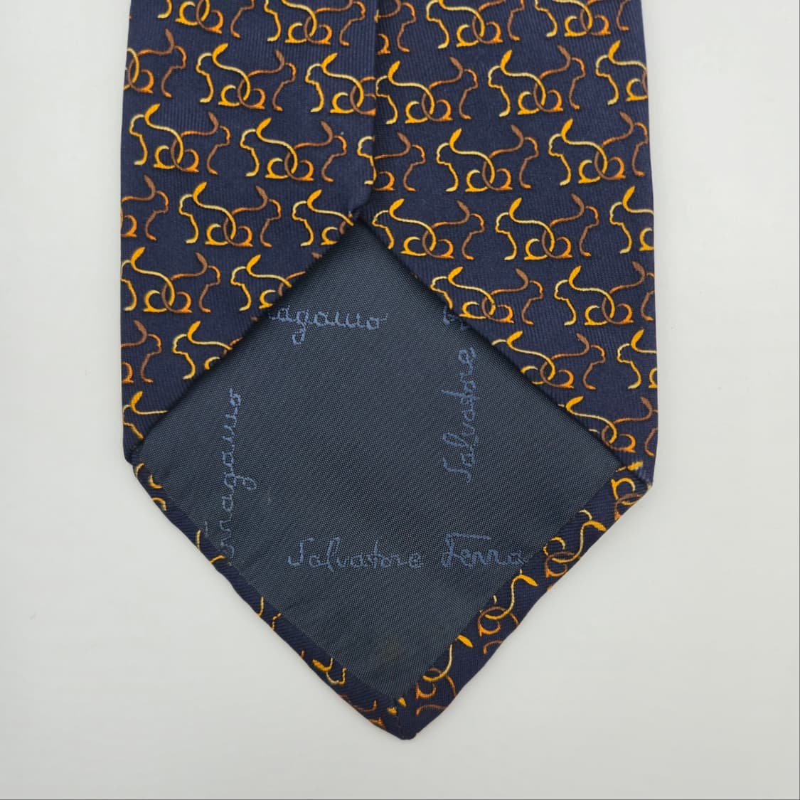 페라가모 실크 넥타이 [BCF10803_0017-06] 상품이미지7