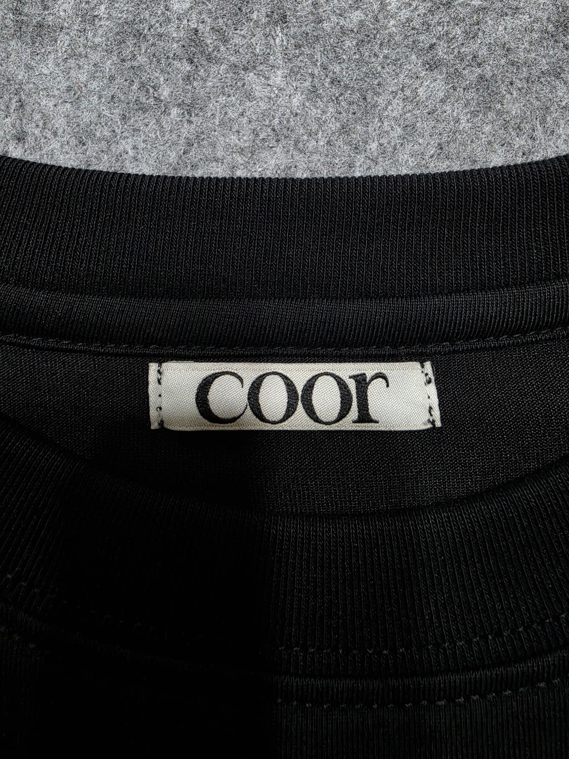 COOR 쿠어 베이직 반팔티 M 상품이미지5