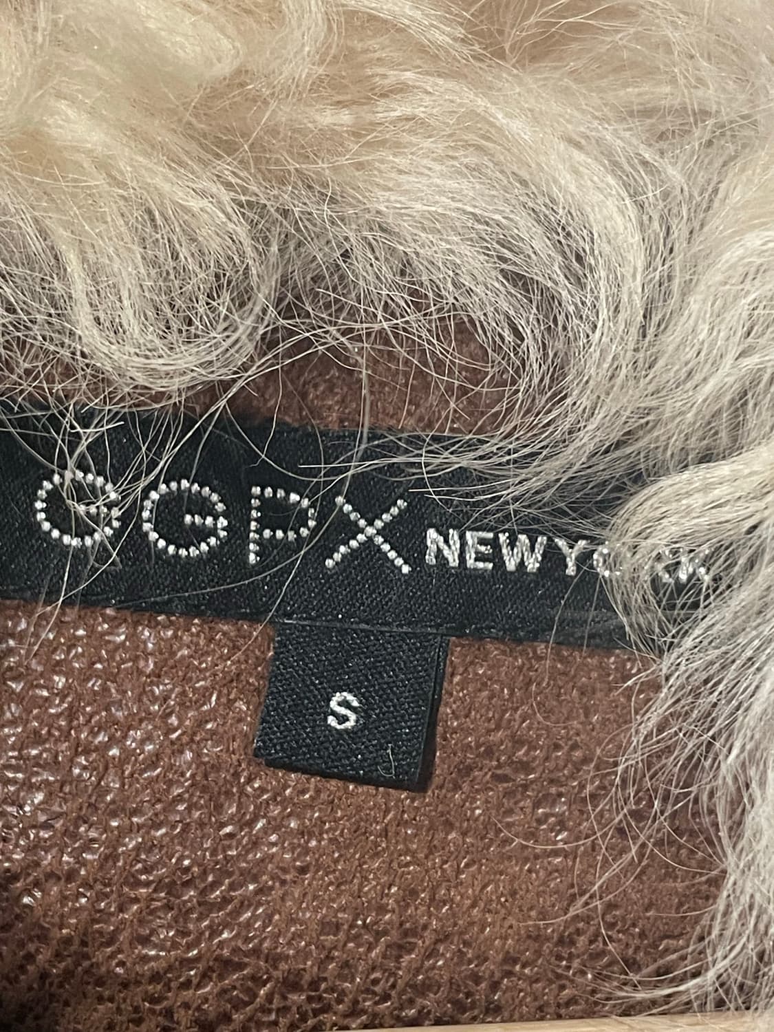 GGPX 양털 무스탕 자켓 상품이미지6