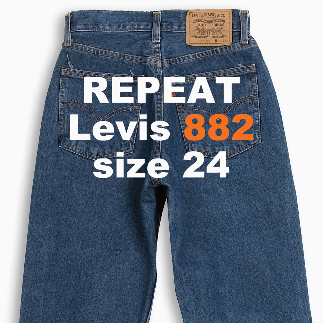 리바이스 882 오렌지탭 90s 24 인치 OR8822701 상품이미지1