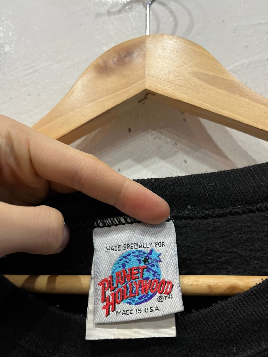 90s Planet Hollywood 맨투맨 스웻셔츠 Made in US 상품이미지3