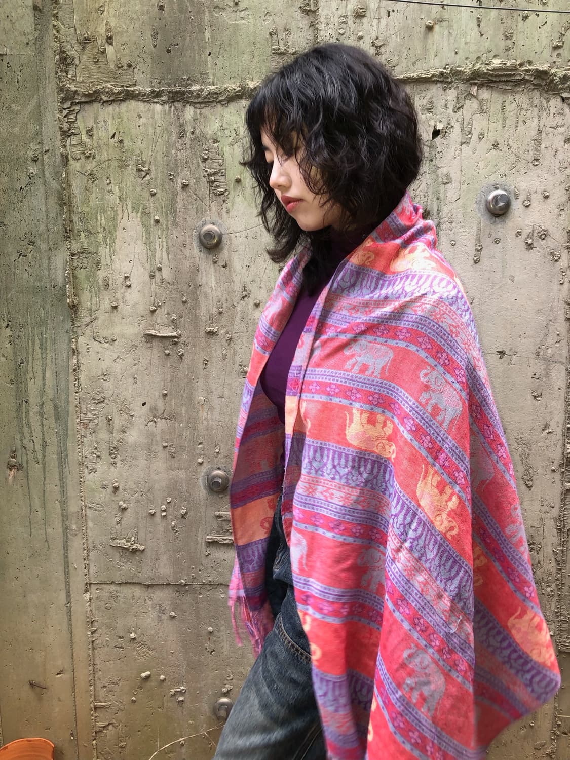 Pashmina wool shawl 상품이미지3