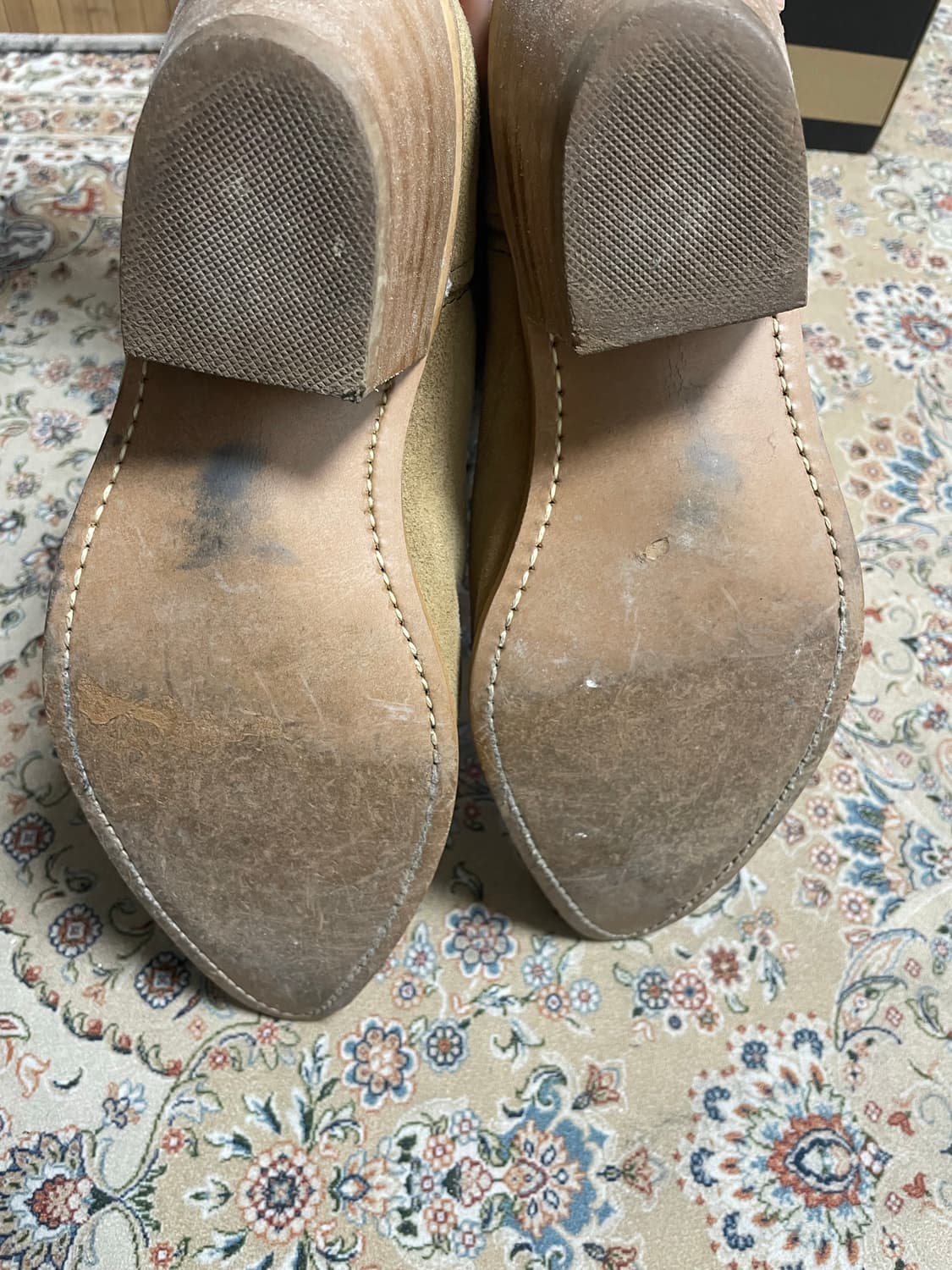 스웨이드 웨스턴부츠 10.5D 상품이미지4