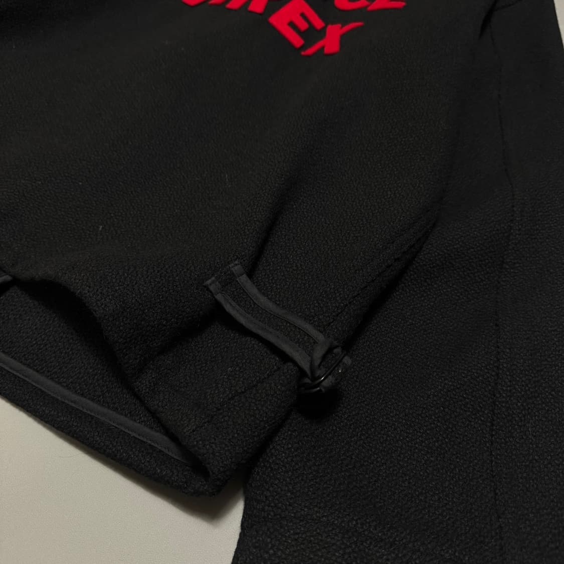 아비렉스(AVIREX) 블랙 포레스트 서비스 패치로고 울 블루종 자켓 M 상품이미지6