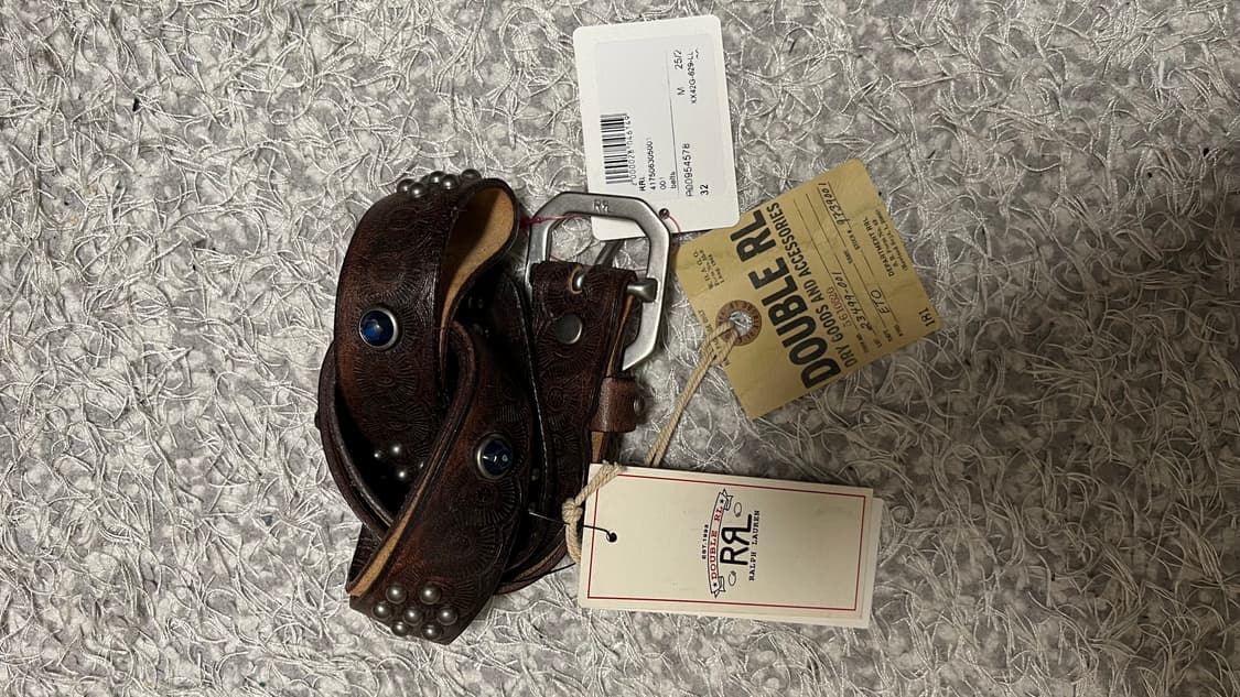 RRL 더블알엘 라스코 벨트 32 상품이미지1