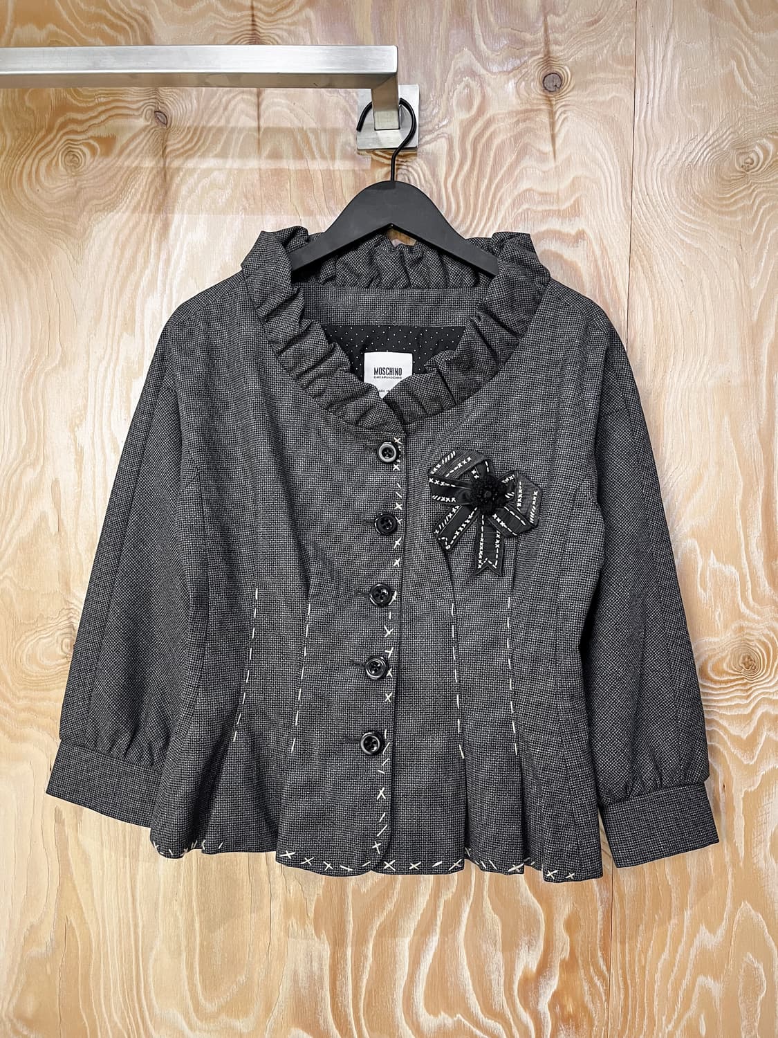 모스키노 07f/w 테일러 울 자켓 상품이미지3