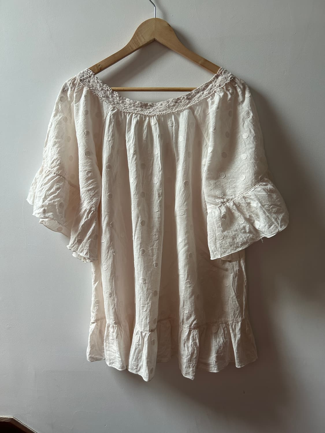 땡땡이 블라우스  상품이미지7