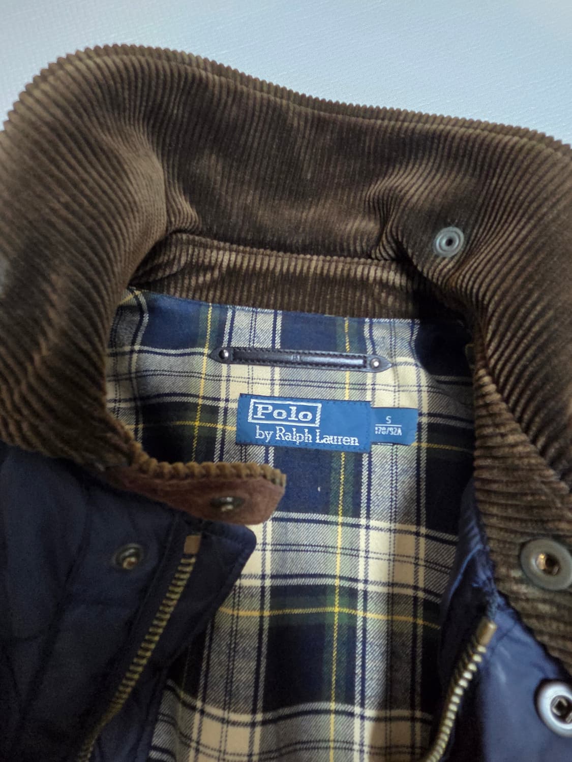 폴로 캠튼 퀼팅 자켓 S(95~100) 상품이미지3