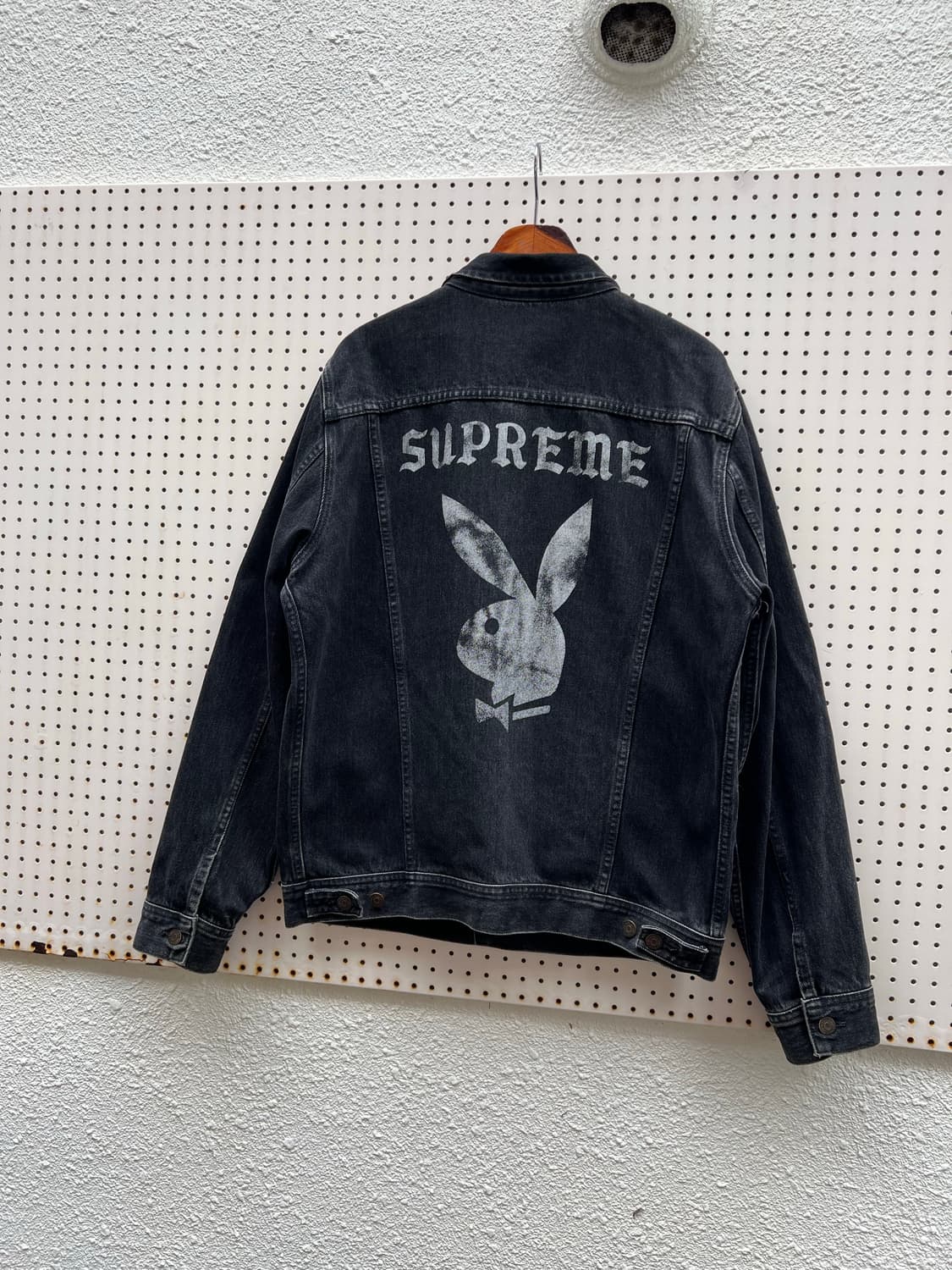 14ss Supreme Playboy 슈프림 플레이보이 데님트러커자켓 상품이미지8