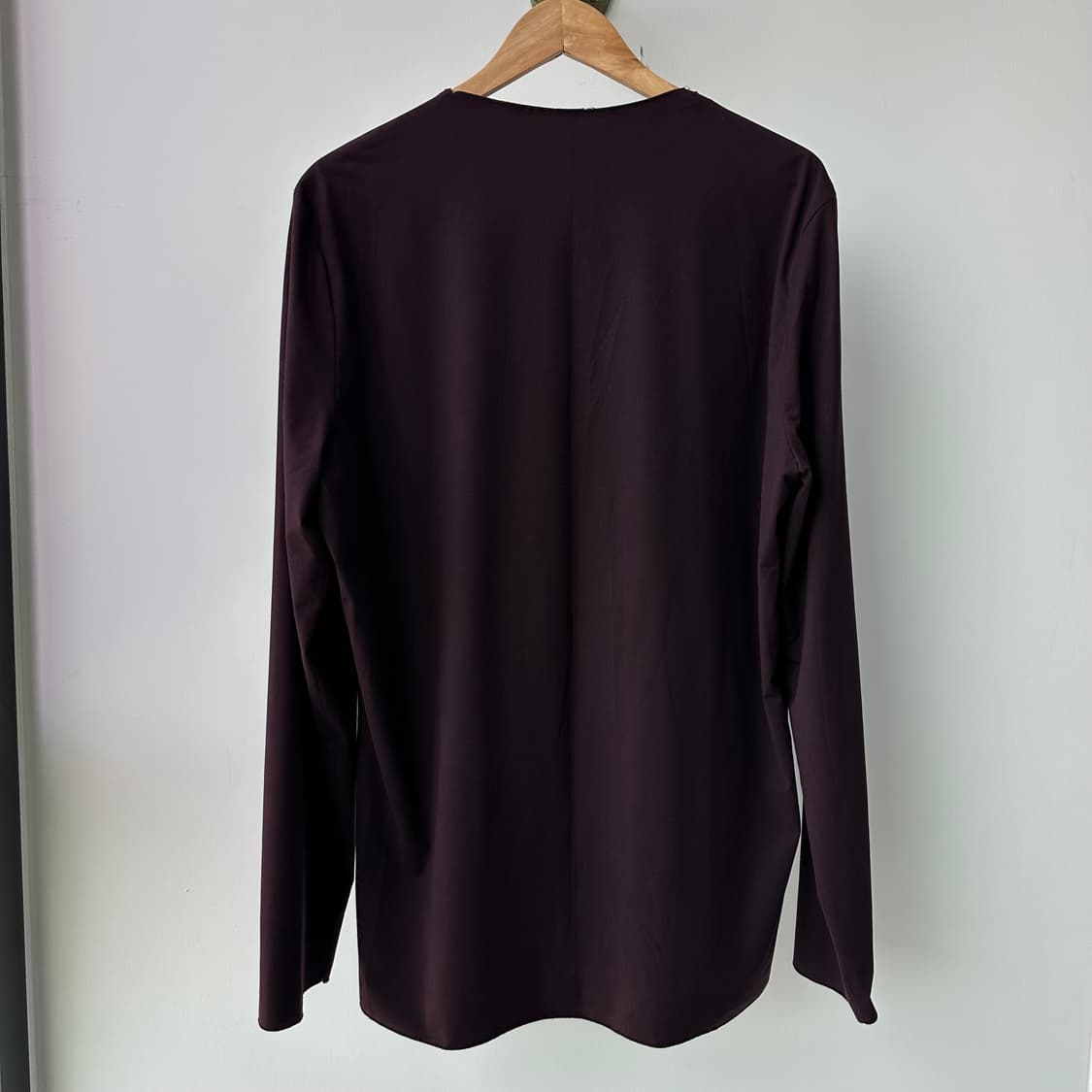 일본 빈티지 웨스턴 레이스업 긴팔 티셔츠 상품이미지3