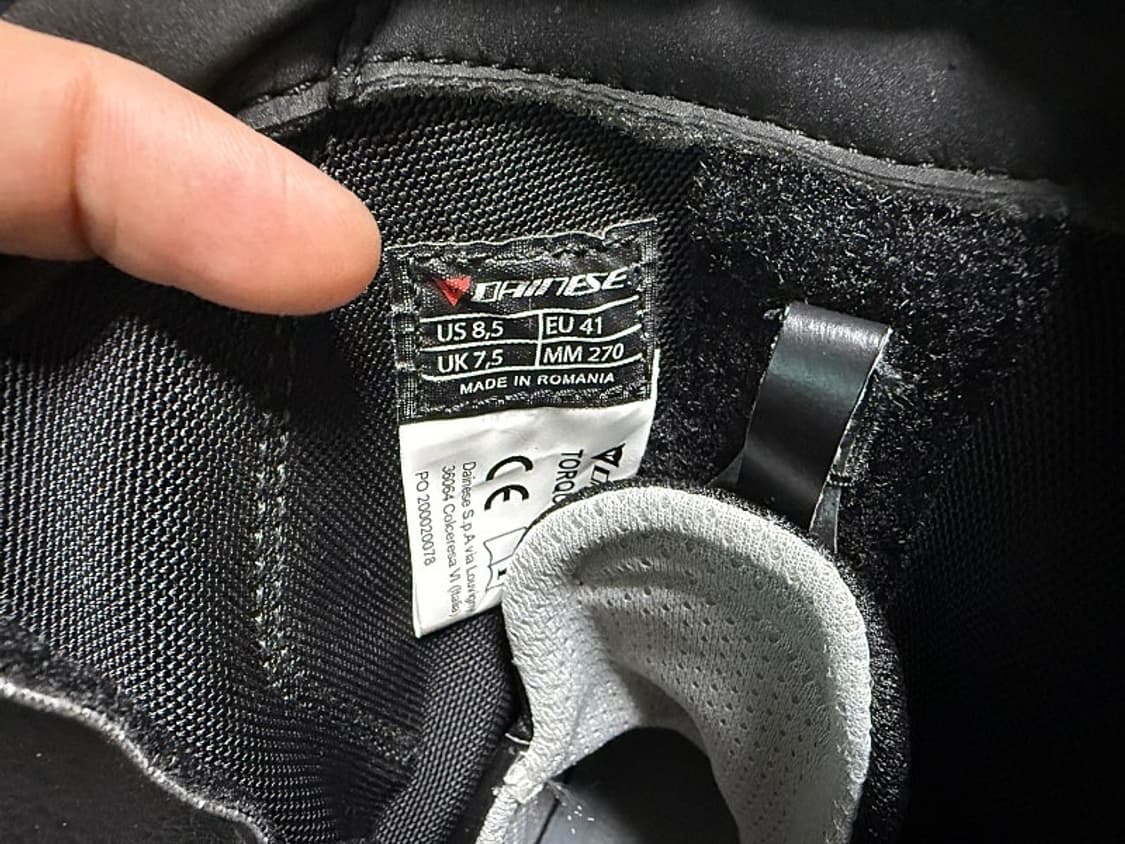 다이네즈 토크3 아웃 바이크 부츠 남성용 265mm 상품이미지10