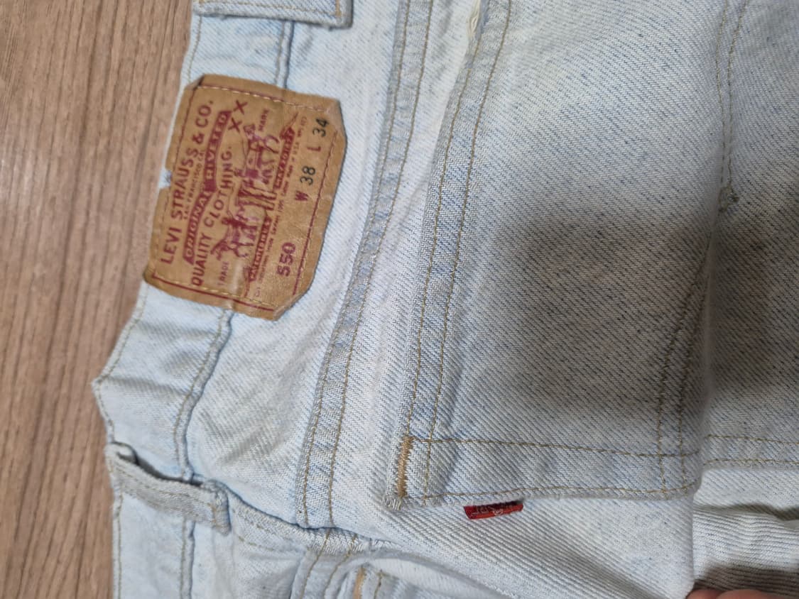 90s 리바이스 550 USA 38×34 상품이미지3