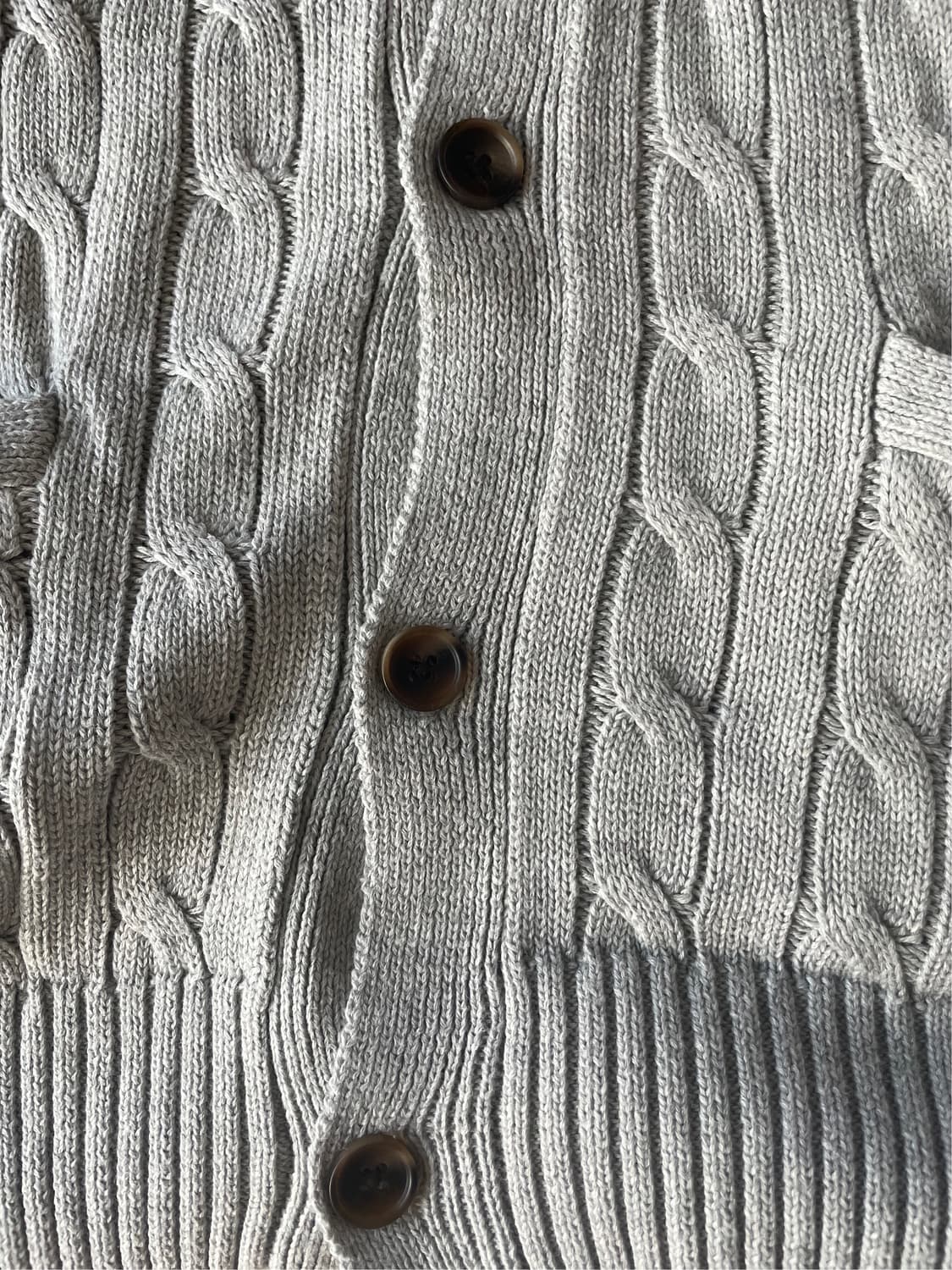 [새상품] 폴로 랄프로렌 코튼 케이블 니트 가디건 상품이미지6