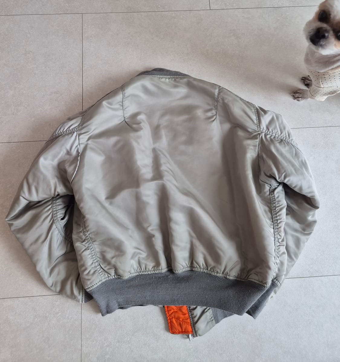 알파인더스트리 Ma-1 Large 사이즈 상품이미지2