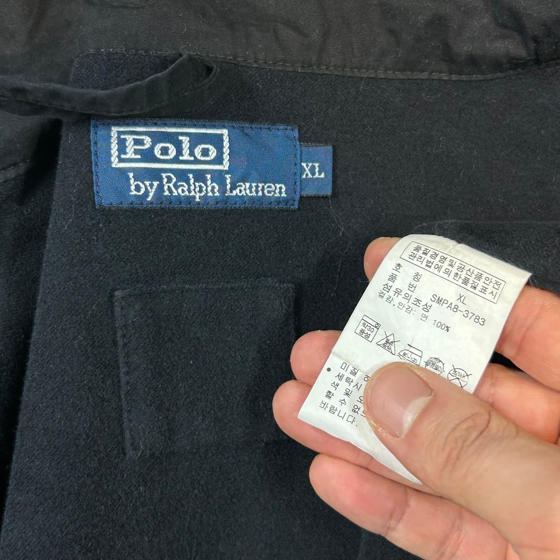 XL) 폴로 랄프로렌 M-47 장진호 파카 블랙 상품이미지8