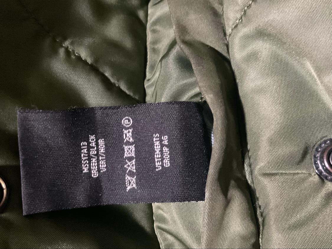 베트멍 AW17 리버시블 알파인더스트리 크롭 패디드 봄버 MA-1 상품이미지5