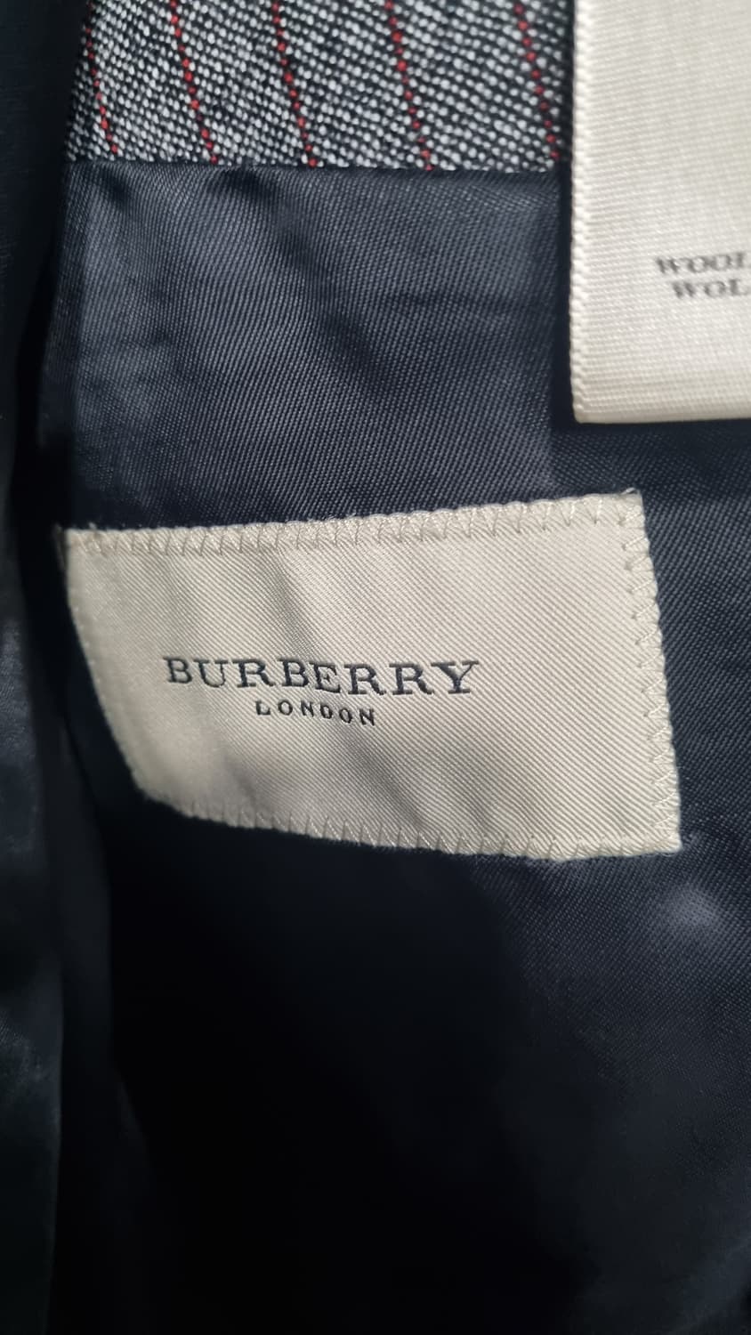 버버리 italy 남성용 스트라이프 정장셋업  105size 허리33 상품이미지7