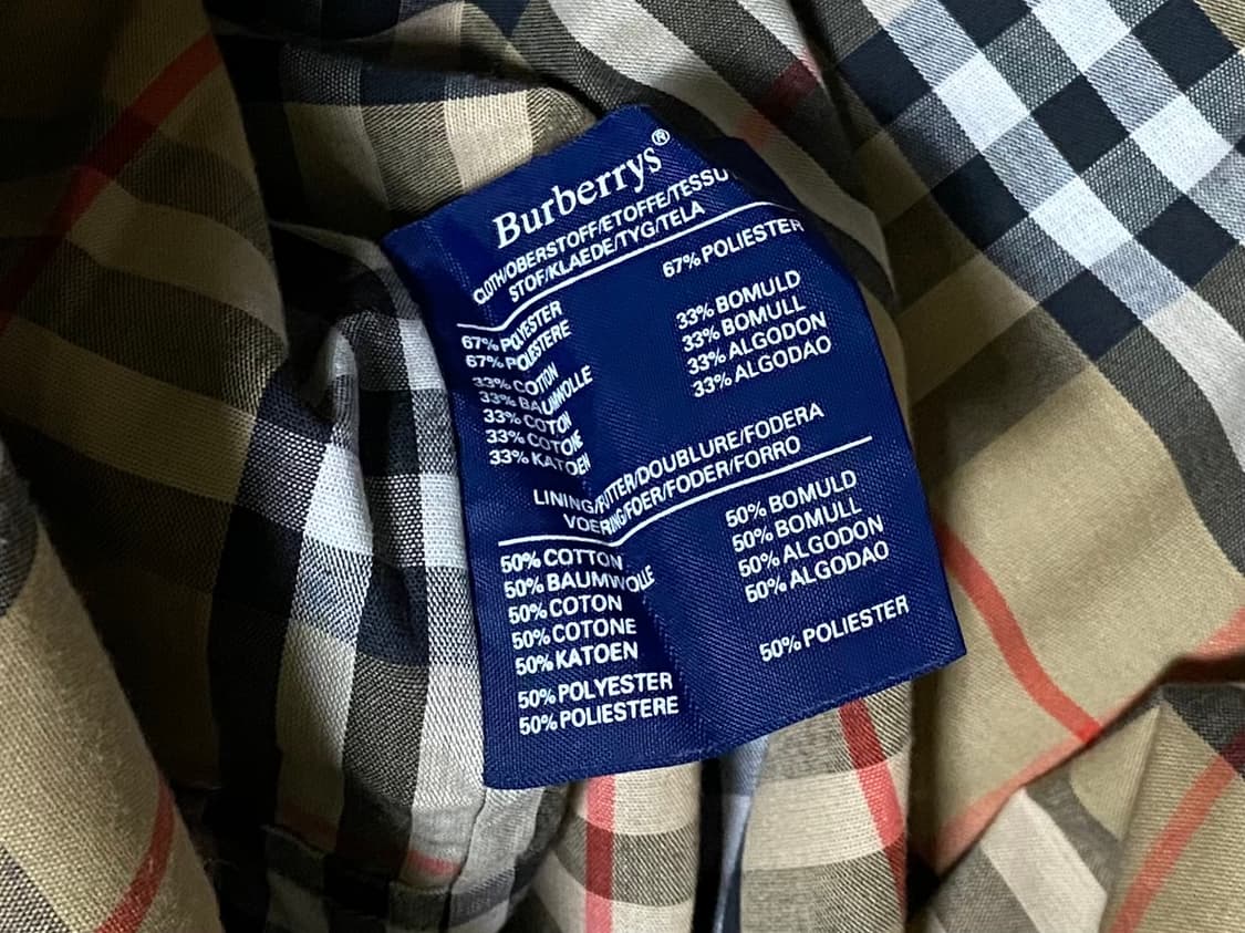 버버리 정품 벨트 코트 베이지 사이즈 100 상품이미지7