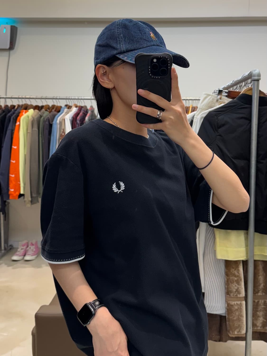 프레드페리 M1588 트윈 팁 티셔츠 상품이미지9