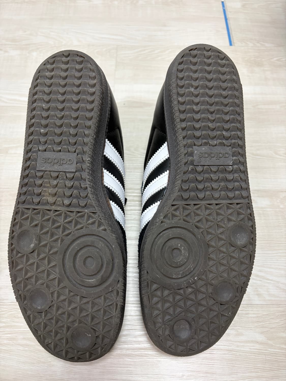 아디다스 삼바 OG 블랙 화이트 255mm 상품이미지8