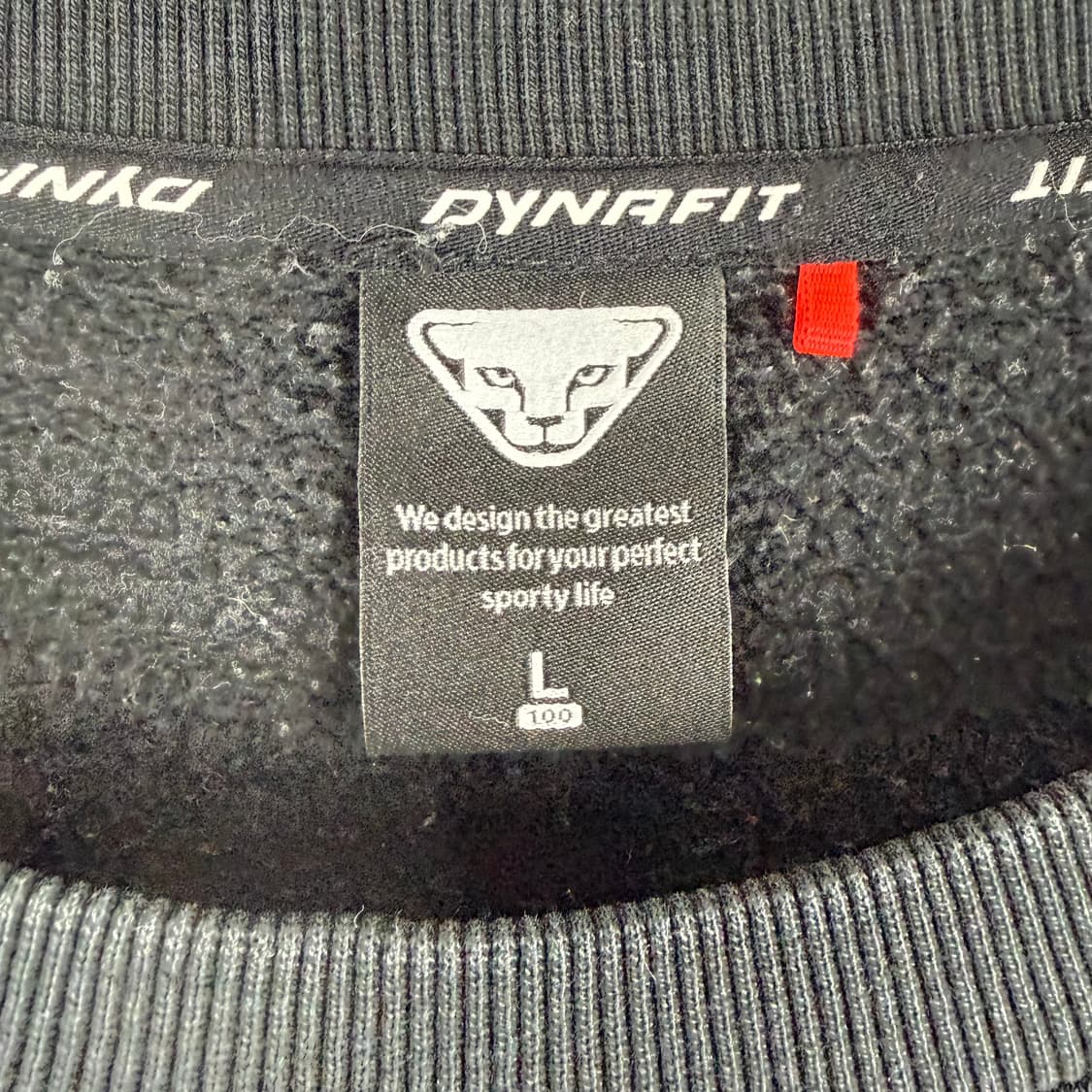 L) 다이나핏 맨투맨 블랙 상품이미지3