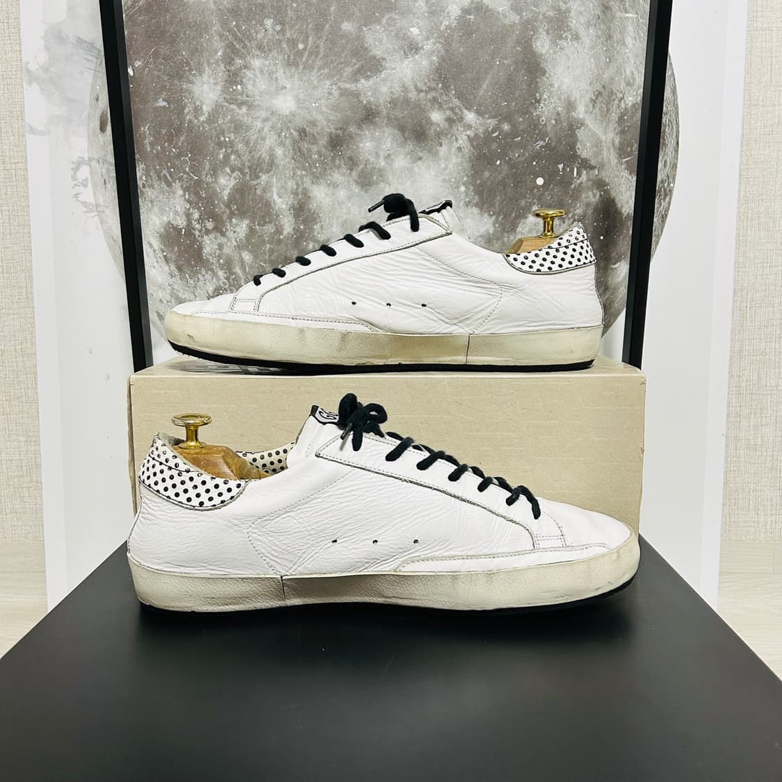 정품 43) 골든구스 도트탭 스니커즈 275~280 상품이미지2