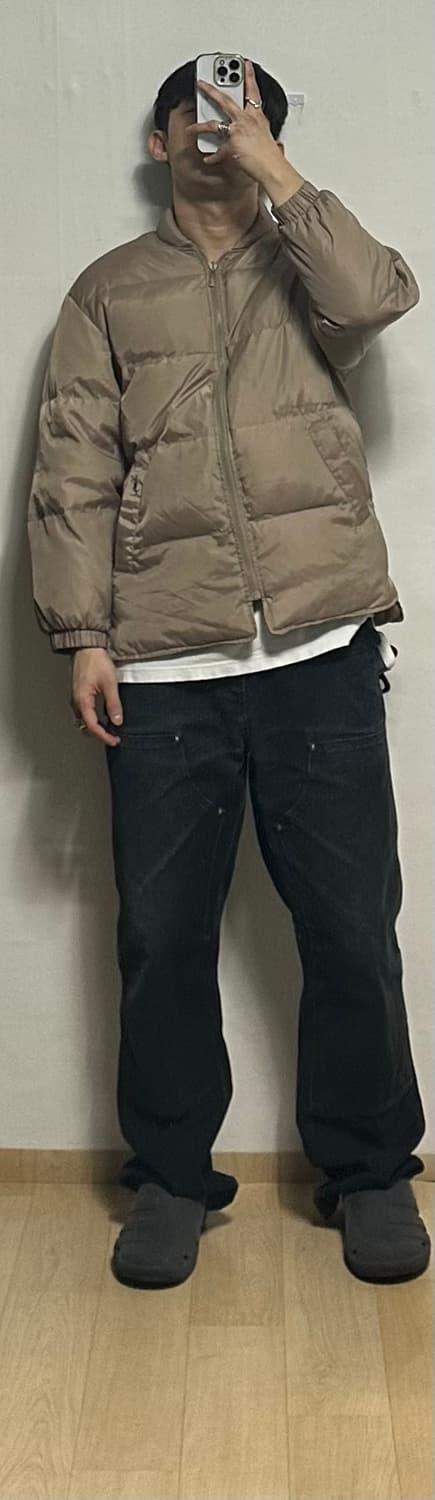 입생로랑 로고 패딩 상품이미지4