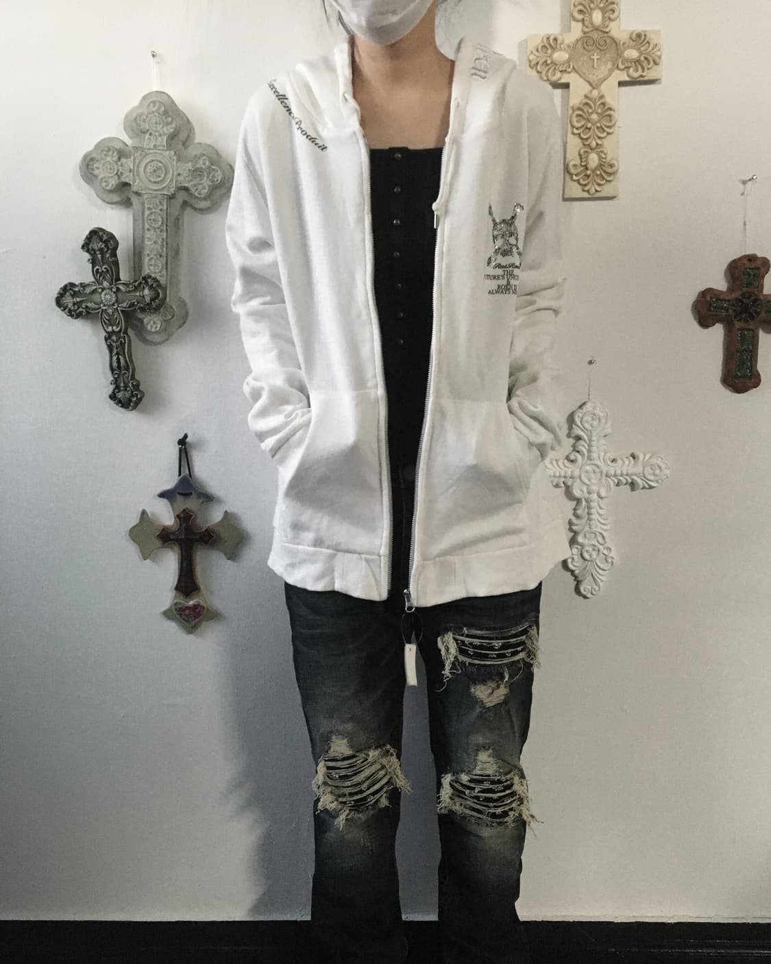 Roen hood zip up 상품이미지8