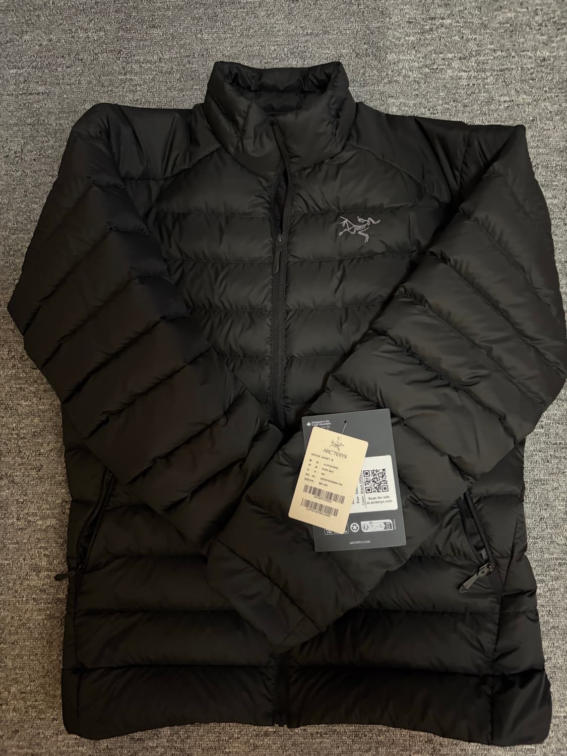 아크테릭스 세륨 논후디 블랙 M사이즈 상품이미지1