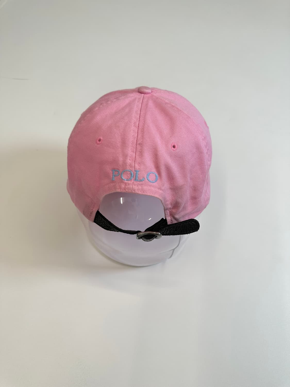 폴로 볼캡 가죽스트랩 핑크  상품이미지2