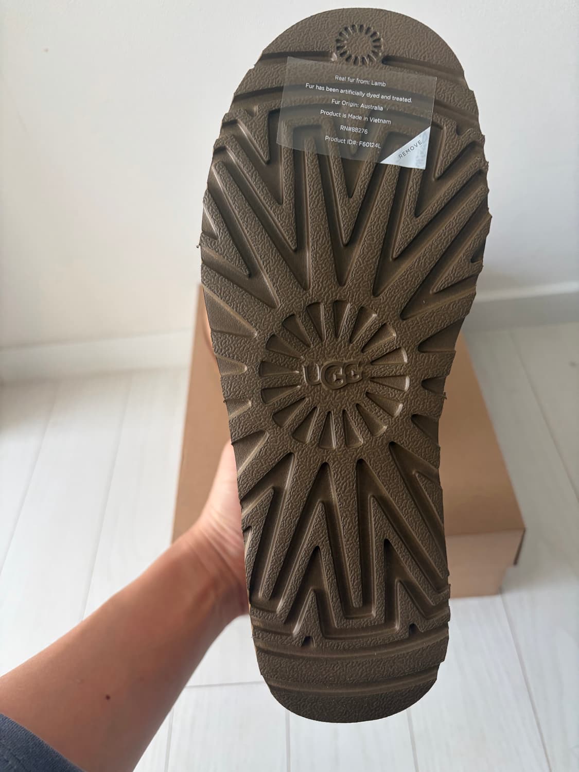 UGG 클래식 미니 II Chestnut 240 박스 새상품 상품이미지4