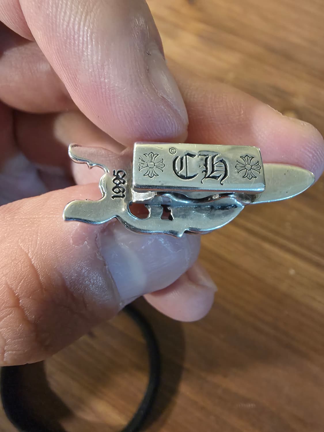 크롬하츠 하트대거 머리끈 상품이미지3