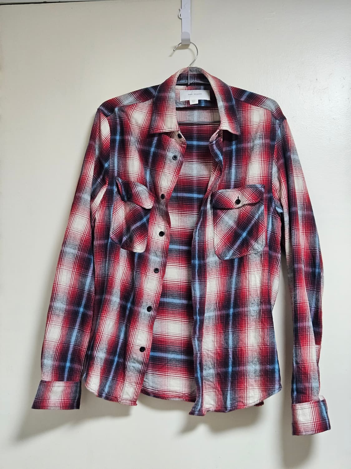 자라 오리진스 플란넬체크 상품이미지2