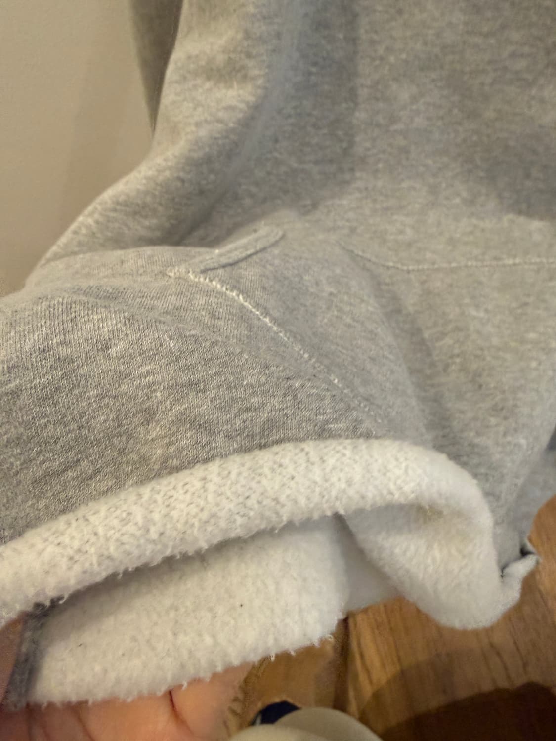 그레이 맨투맨 S 상품이미지3