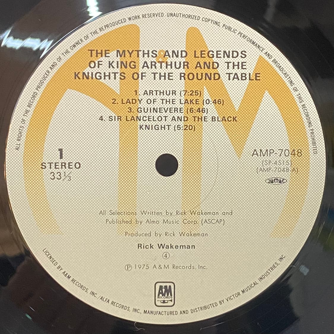 (LP-초민트시리즈) Rick Wakeman - The Myths And 상품이미지4