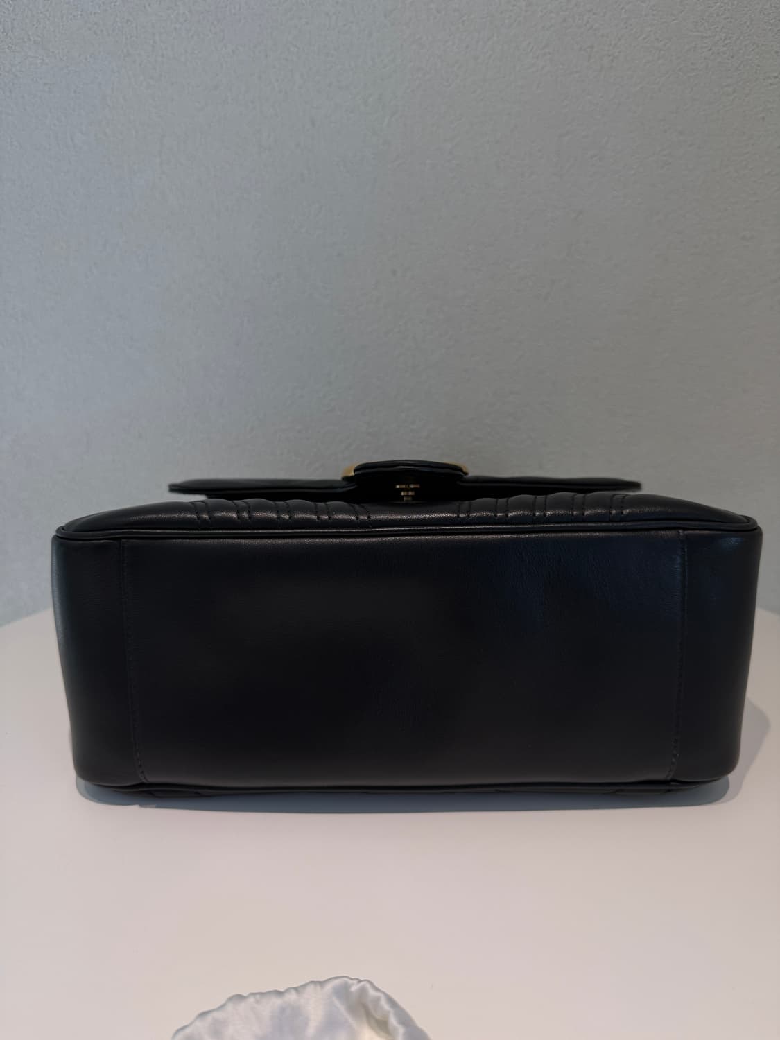 구찌 GG 마몽 마틀라세 탑핸들 숄더백 상품이미지6